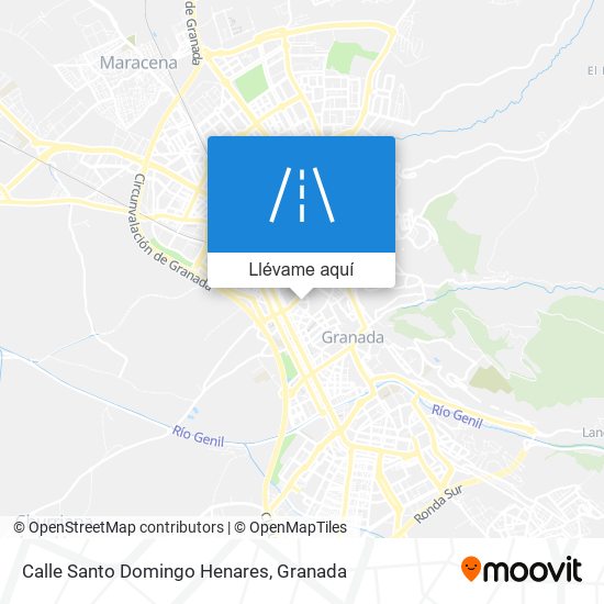 Mapa Calle Santo Domingo Henares
