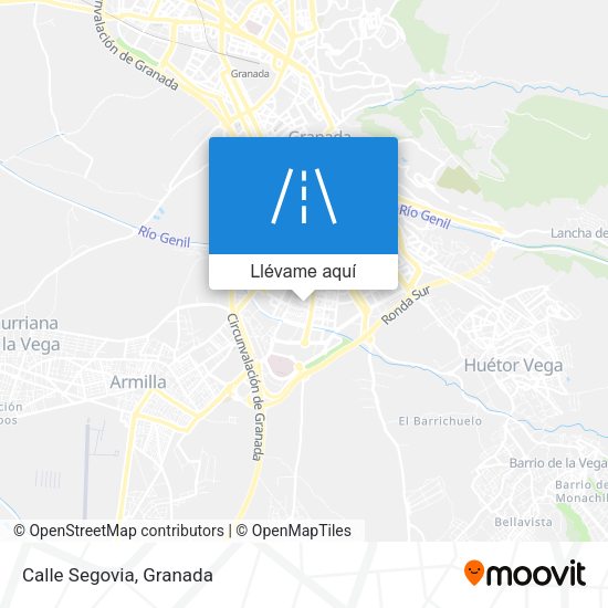 Mapa Calle Segovia