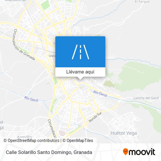 Mapa Calle Solarillo Santo Domingo