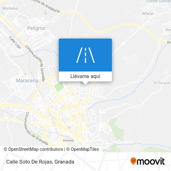 Mapa Calle Soto De Rojas