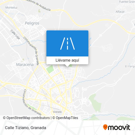Mapa Calle Tiziano