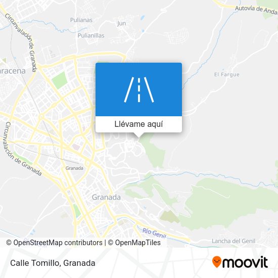Mapa Calle Tomillo
