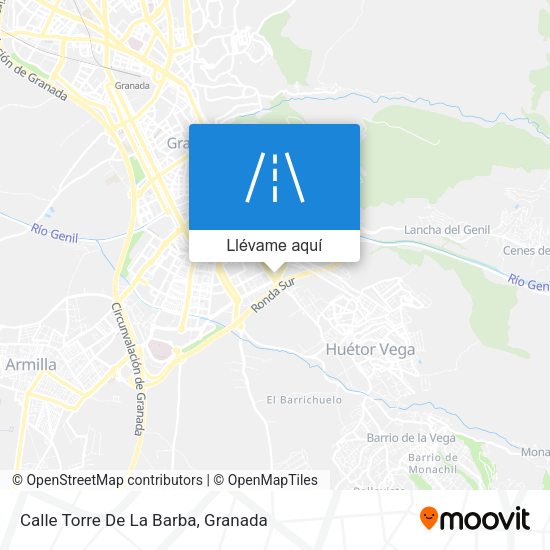 Mapa Calle Torre De La Barba