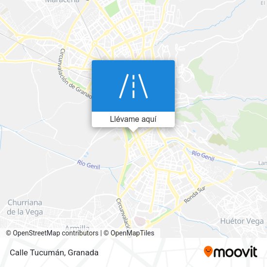 Mapa Calle Tucumán
