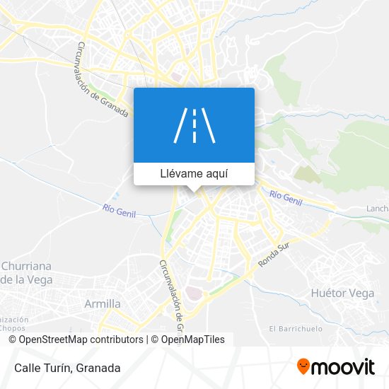 Mapa Calle Turín