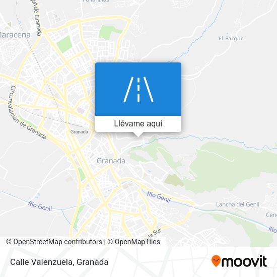Mapa Calle Valenzuela