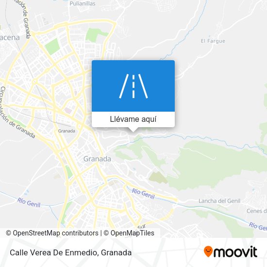 Mapa Calle Verea De Enmedio