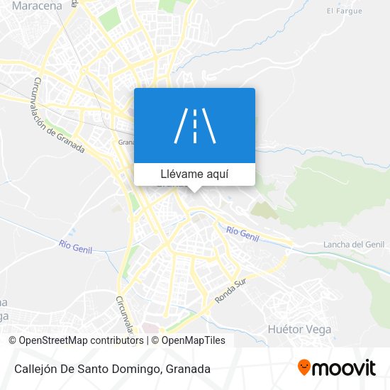 Mapa Callejón De Santo Domingo