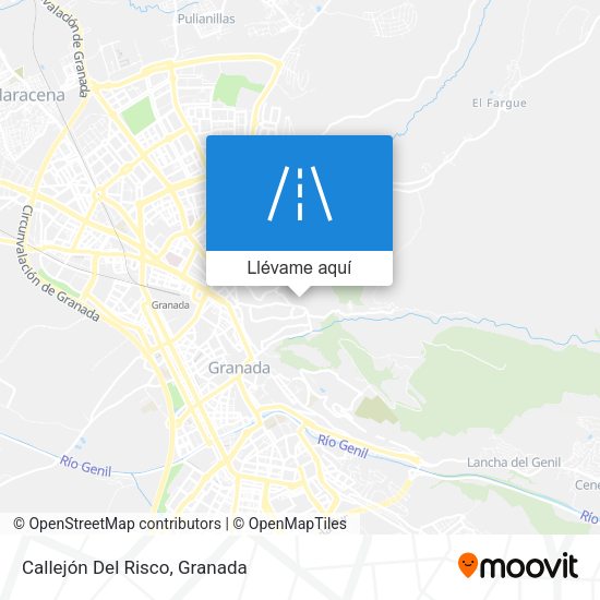 Mapa Callejón Del Risco
