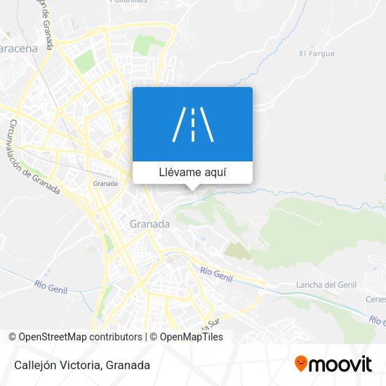 Mapa Callejón Victoria