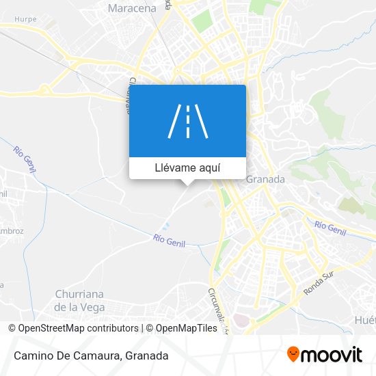 Mapa Camino De Camaura