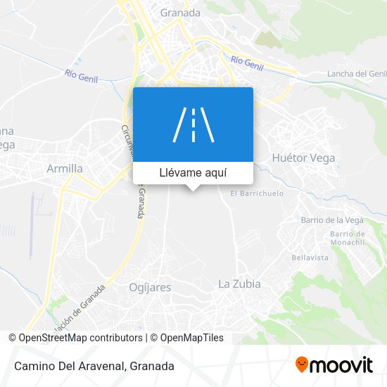 Mapa Camino Del Aravenal