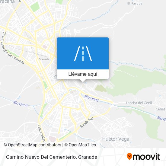 Mapa Camino Nuevo Del Cementerio