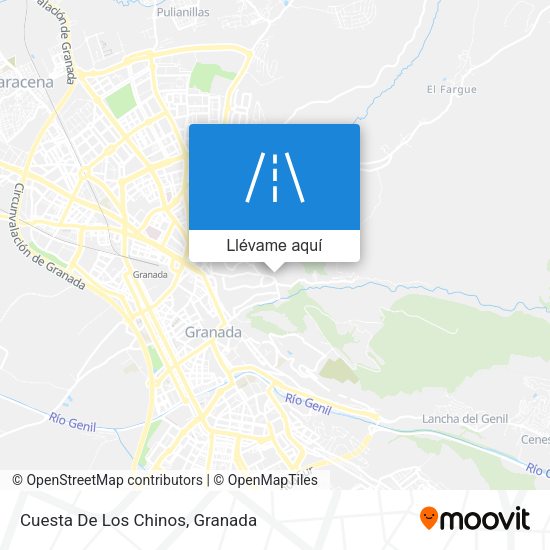 Mapa Cuesta De Los Chinos