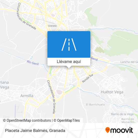 Mapa Placeta Jaime Balmés
