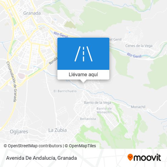 Mapa Avenida De Andalucía
