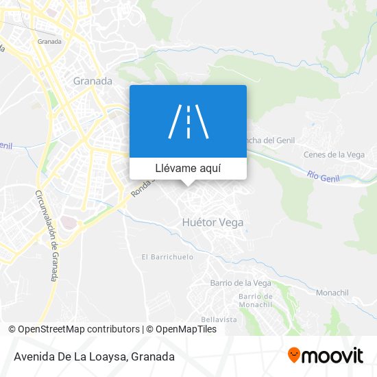 Mapa Avenida De La Loaysa