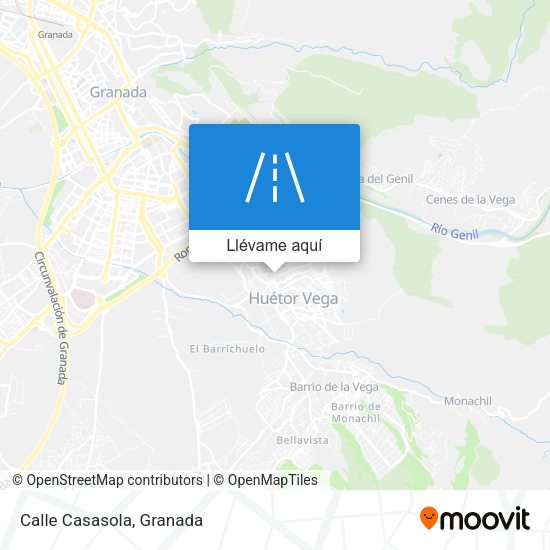 Mapa Calle Casasola