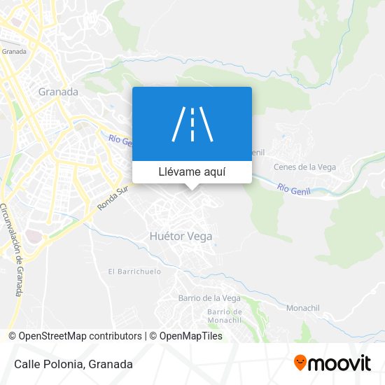 Mapa Calle Polonia
