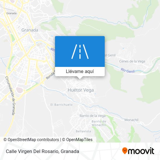Mapa Calle Virgen Del Rosario