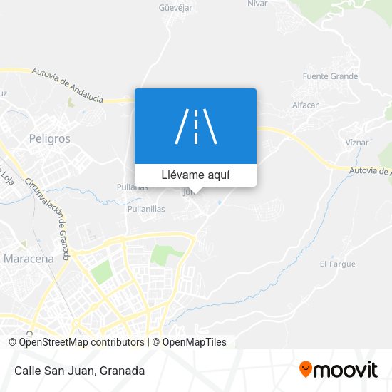 Mapa Calle San Juan