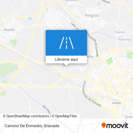 Mapa Camino De Enmedio