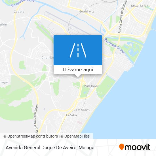 Mapa Avenida General Duque De Aveiro