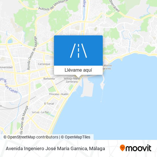 Mapa Avenida Ingeniero José María Garnica