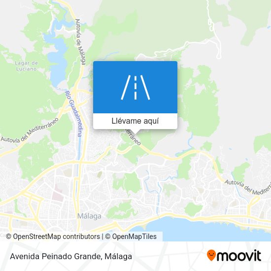 Mapa Avenida Peinado Grande