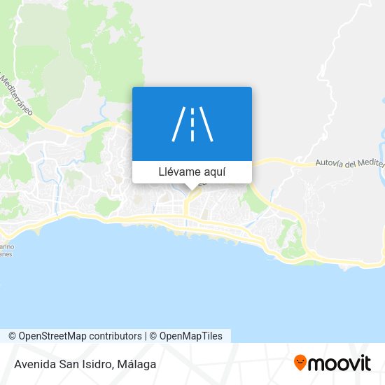 Mapa Avenida San Isidro