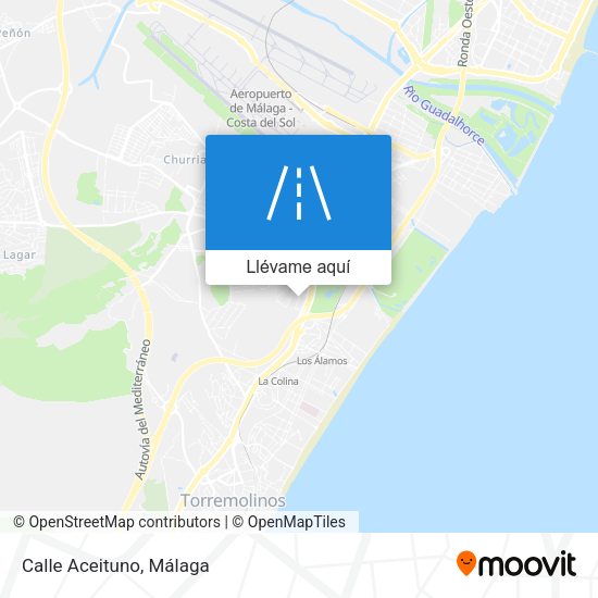 Mapa Calle Aceituno