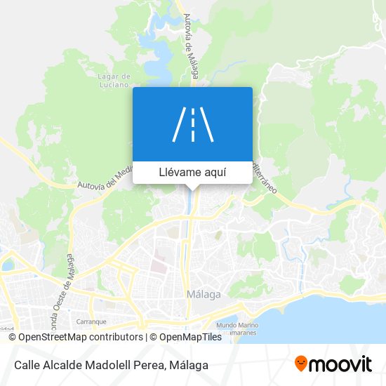 Mapa Calle Alcalde Madolell Perea