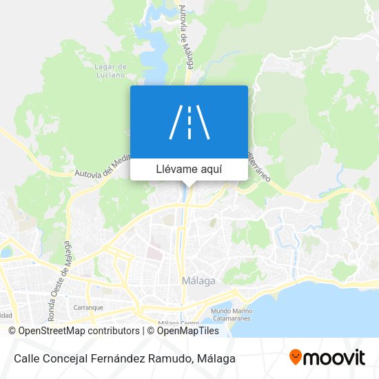 Mapa Calle Concejal Fernández Ramudo