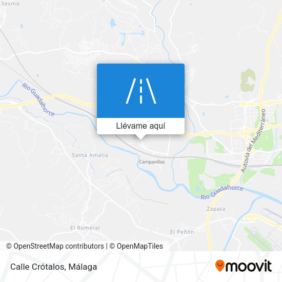 Mapa Calle Crótalos