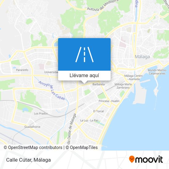 Mapa Calle Cútar