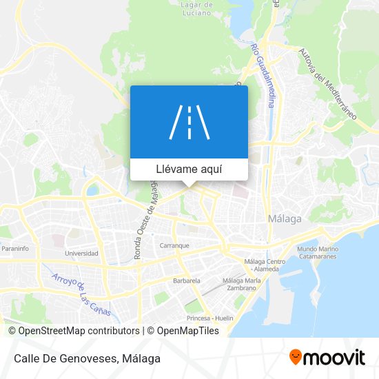 Mapa Calle De Genoveses