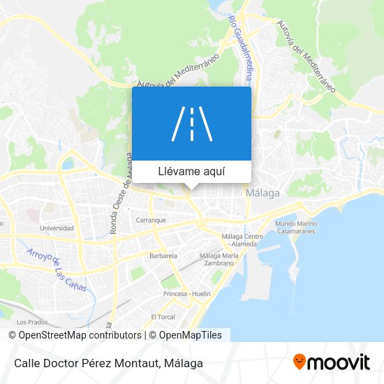 Mapa Calle Doctor Pérez Montaut