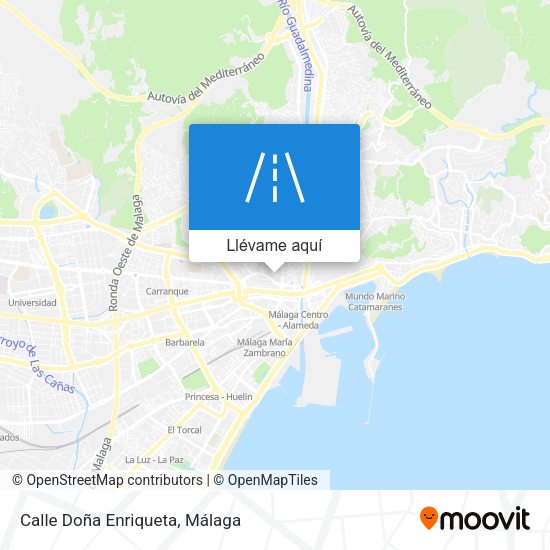 Mapa Calle Doña Enriqueta