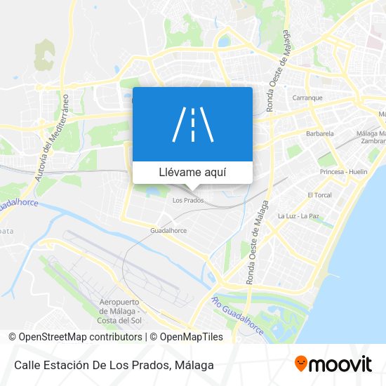 Mapa Calle Estación De Los Prados