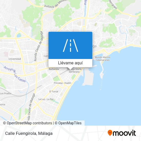 Mapa Calle Fuengirola