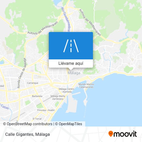 Mapa Calle Gigantes