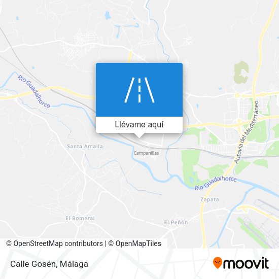 Mapa Calle Gosén