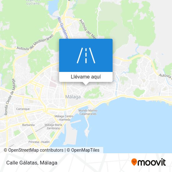 Mapa Calle Gálatas