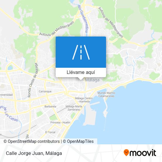 Mapa Calle Jorge Juan