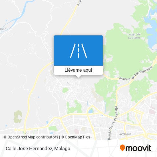 Mapa Calle José Hernández