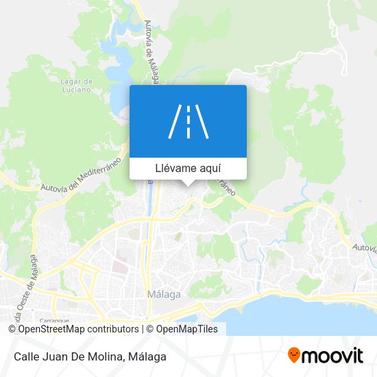 Mapa Calle Juan De Molina