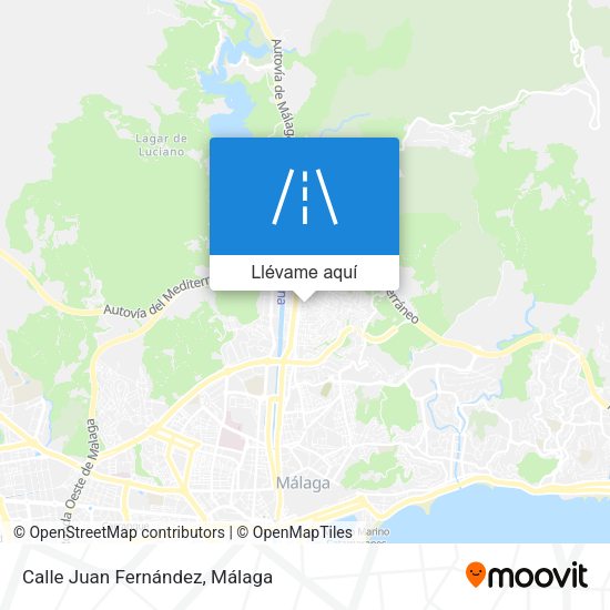Mapa Calle Juan Fernández