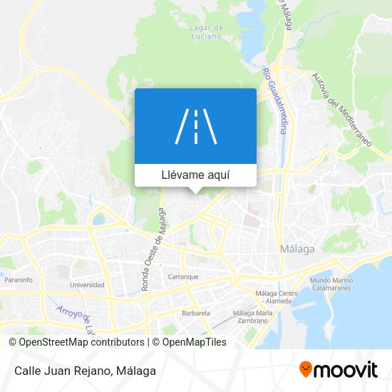 Mapa Calle Juan Rejano
