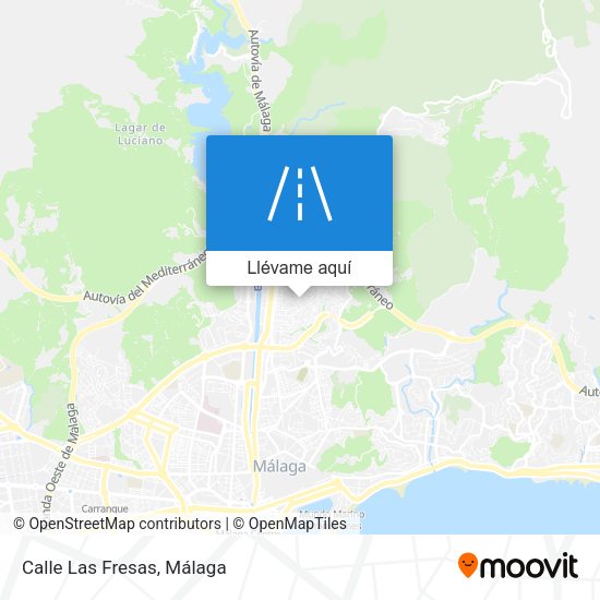 Mapa Calle Las Fresas