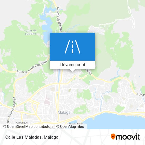 Mapa Calle Las Majadas